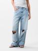Catwalk Junkie, jeans damaged, light blue