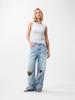 Catwalk Junkie, jeans damaged, light blue