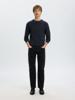 Selected Homme Trui met ronde hals 16092599 Blauw