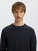 Selected Homme Trui met ronde hals 16092599 Blauw