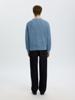 Selected Homme  Gebreide Trui met ronde hals 16098367 Blue Horizon