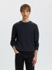 Selected Homme Trui met ronde hals 16092599 Blauw