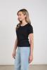 Nukus Top Tirza | Black/Gold