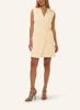 JOSH V Henley overslagjurk JV-2604-0411 Butter Yellow