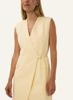 JOSH V Henley overslagjurk JV-2604-0411 Butter Yellow