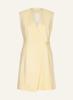 JOSH V Henley overslagjurk JV-2604-0411 Butter Yellow