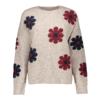Geisha, trui met bloemen, zand