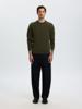 Selected Homme Trui met ronde hals 16092599 Forest Night