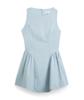 JOSH V Celeste mini jurk JV-2605-0414 Fresh Blue