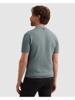 Vanguard Polo met jacquardpatroon  VPSS2602814-5144 blauw