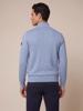 Cavallaro Napoli Fontanio Vest 119261000 Lichtblauw Melange