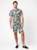 Desoto Casual Lido shirt met bloem dessin 93533-3 Multi color