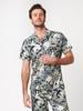 Desoto Casual Lido shirt met bloem dessin 93533-3 Multi color