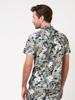 Desoto Casual Lido shirt met bloem dessin 93533-3 Multi color
