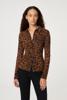 Fabienne Chapot Blouse Kevis CLTBLS09AW250206 Burn Sugar/Black