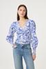 Fabienne Chapot Top Madeleine CLTTOP53SS260245 Wit-Cobalt
