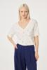Fabienne Chapot T-Shirt Phil V-neck CLTTSH26SS261009 Wit