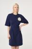 Fabienne Chapot Jurk Astan CLTDRS45SS263627 Navy Bleu