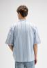 Butcher of Blue, blouse korte mouw streep, blauw