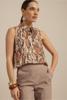 Studio Anneloes Kimmy feather blouse 13866 Multi Color