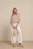 Studio Anneloes Leone zebra vneck top