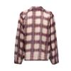 Geisha, blouse ruit met lurex, off-white/rood
