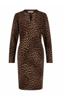Studio Anneloes Simplicity leopard dress
