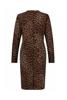 Studio Anneloes Simplicity leopard dress