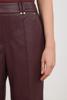 Nukus Broek Jill PU | Cherry