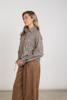 Nukus Blouse Bailey Check | Sand/Rose