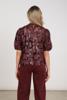 Nukus Top Nicole Flower PU | Cherry