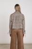 Nukus Blouse Bailey Check | Sand/Rose