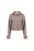 Nukus Blouse Bailey Check | Sand/Rose