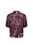 Nukus Top Nicole Flower PU | Cherry
