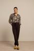 Studio Anneloes Mariel balloon trousers 13968 Espresso
