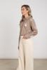 Nukus Blouse Newport Stripe | Taupe