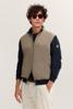 Bugatti Luxe Vest Beige Marine 8750-15172E