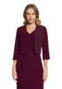 Vera Mont Bordeaux Bolero Vest 262-03044199