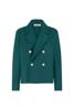 Studio Anneloes Jade bonded blazer 13165 7800 bottle green