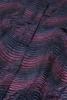 Studio Anneloes Eliza wave jacquard top 13394 Dark Blue - Vintage Berry
