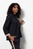 Studio Anneloes Marleen shiny bonded top 13424 Zwart