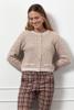 Studio Anneloes Chandra 13308 0002  gold cardigan