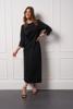 Studio Anneloes Valerie sparkle dress 13326 Zwart