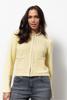 Studio Anneloes Xana tweed cardigan 13459 Butter Yellow