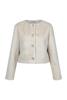 Studio Anneloes Blaze furry jacket 13393 Ecru