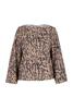 Studio Anneloes Ilja block top 13505 Latte Dark Blue