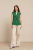 Studio Anneloes Gina long gilet 13721 Grass Green