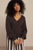 Studio Anneloes Nika structure pullover 13601 Espresso