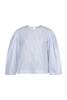 Studio Anneloes Florence stripe top 13583 Light Blue - Off-white