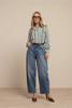 Studio Anneloes Babet denim trousers 13597 Blauw